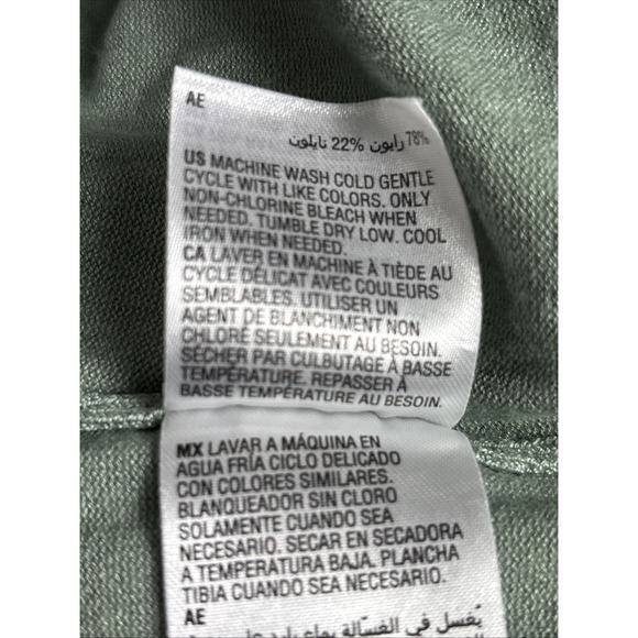 Charter Club Light Sage Green Classic Lightweight Button Up Cardigan Size XL - Picture 6 of 6